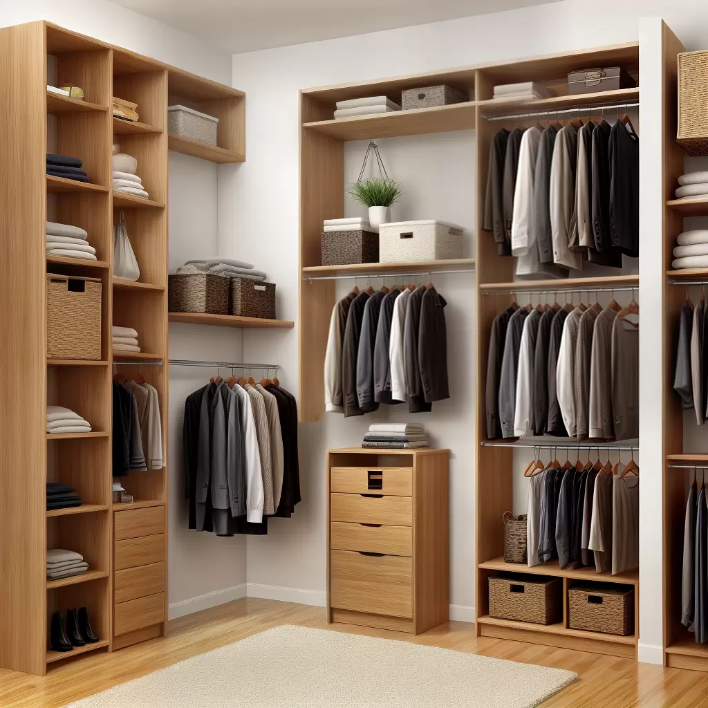 Fotos closet organizado feng shui madeira