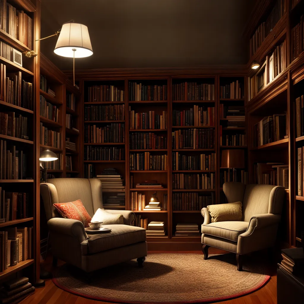 canto leitura poltrona luz livros