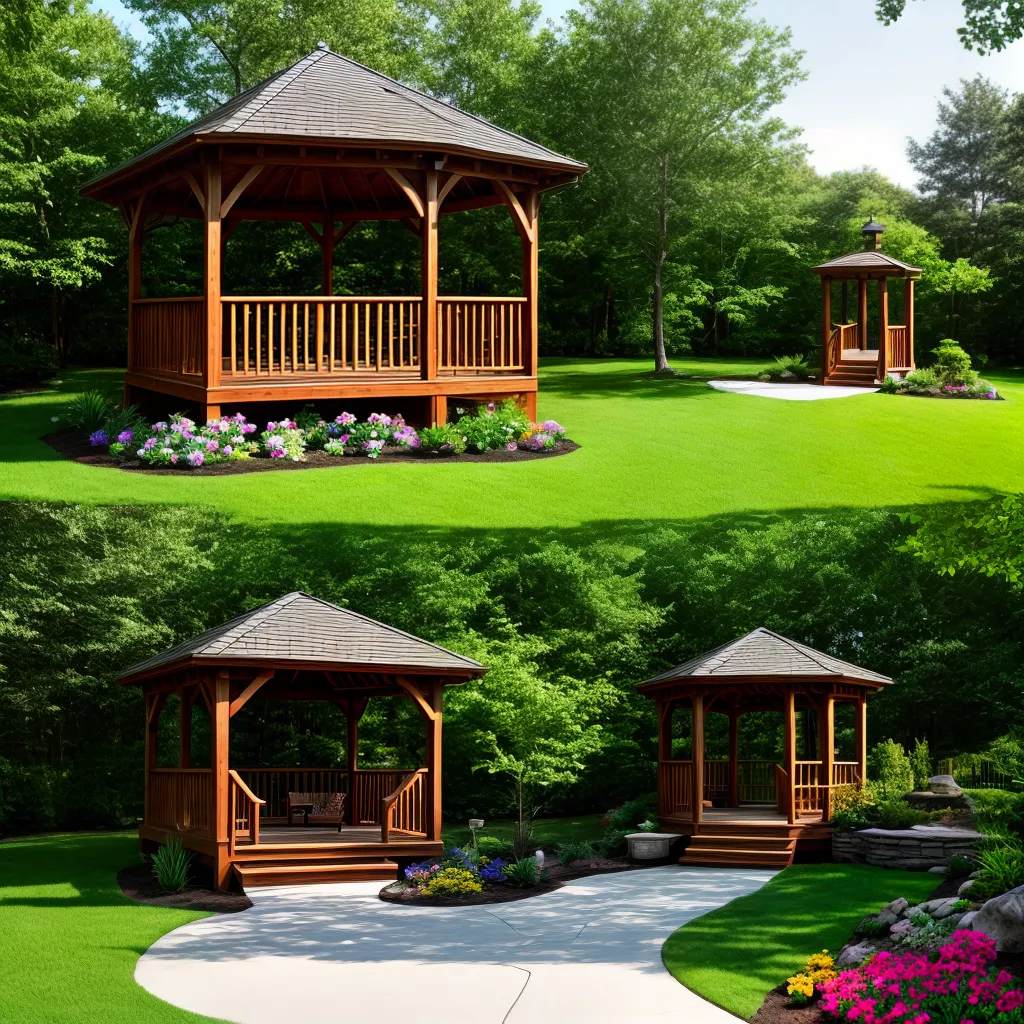 jardim gazebo balanco natureza amigos