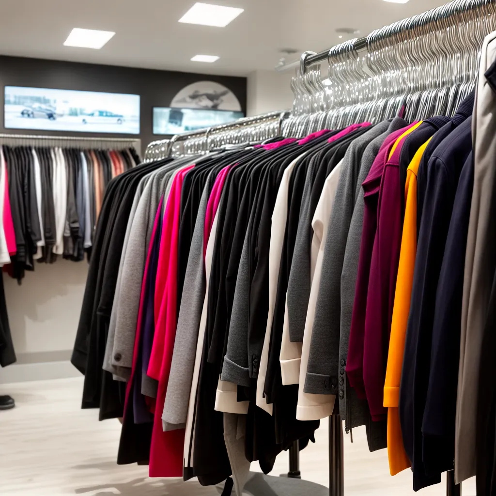 arara roupas moderna loja elegante