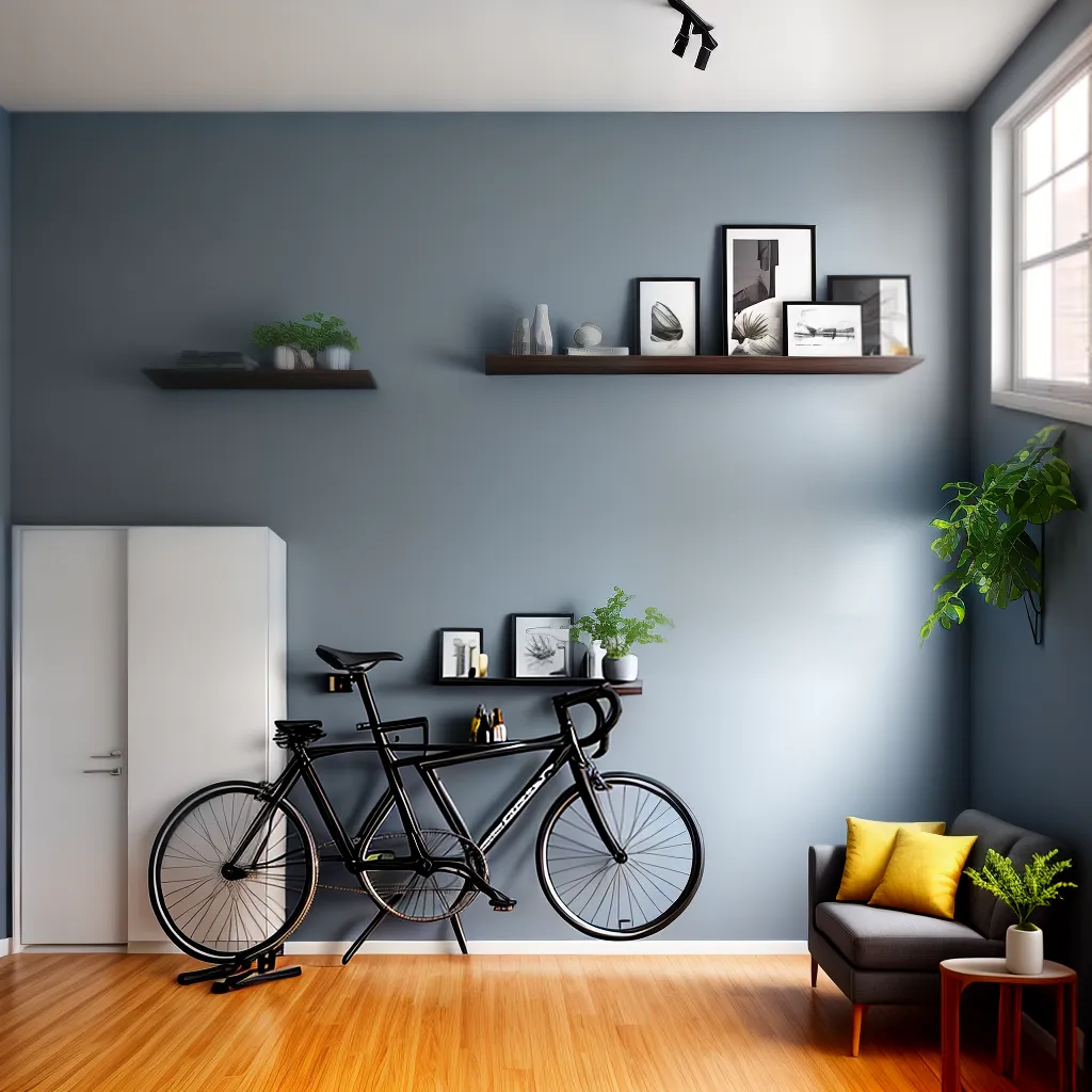 suporte bicicleta parede apartamento