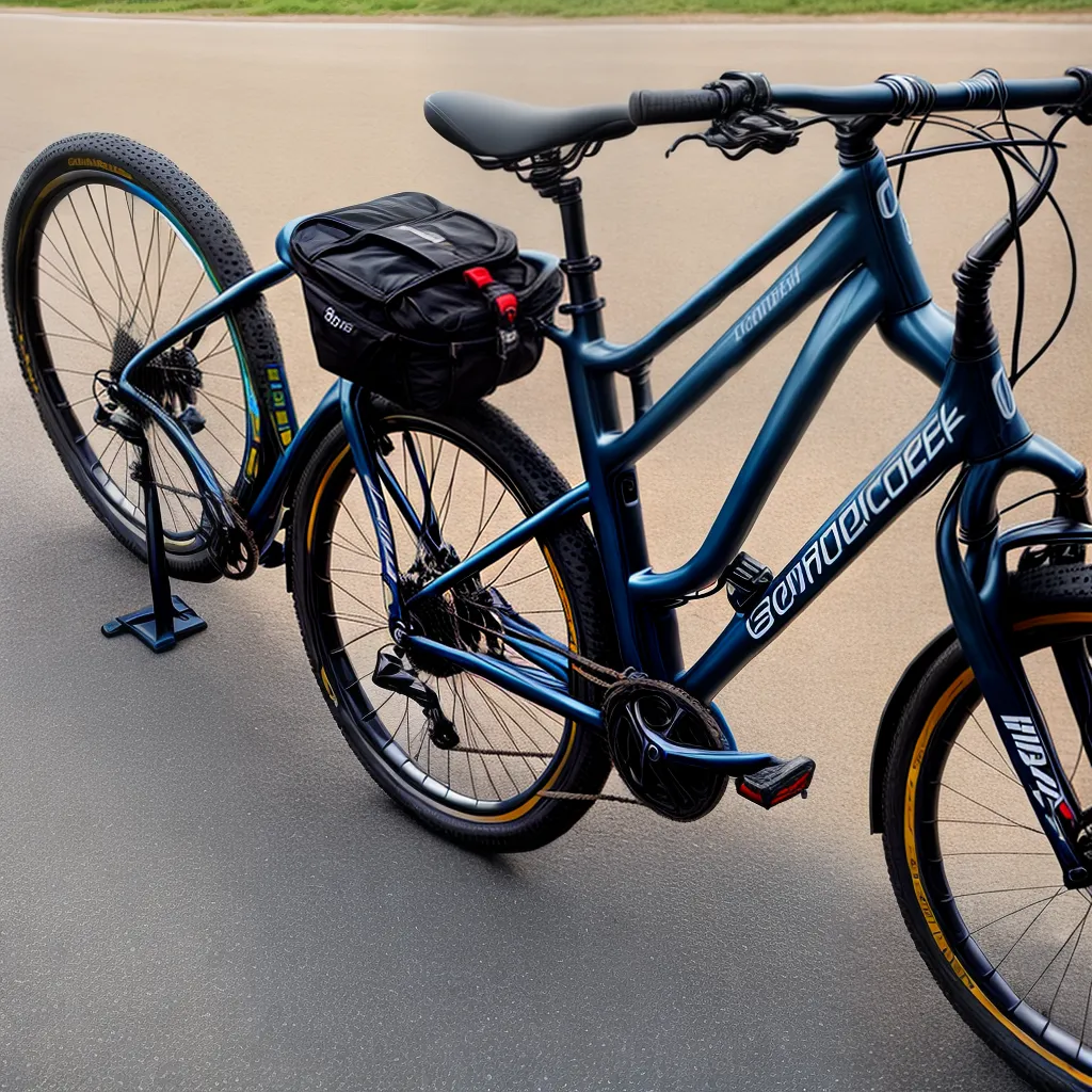 rack bicicleta acessorios funcionais