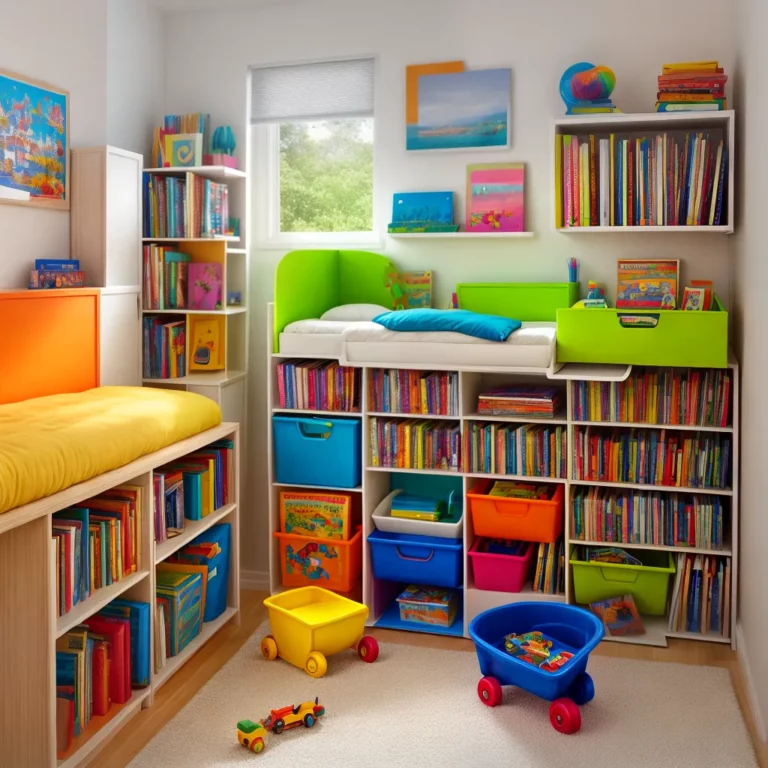 Racks para Crianças e Adolescentes: Organização com um Toque de Diversão