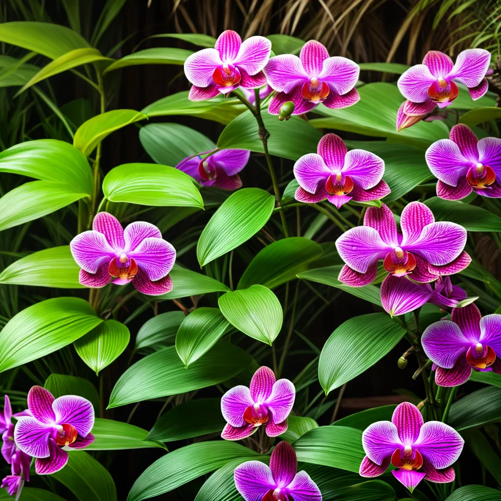 jardim orquideas exoticas