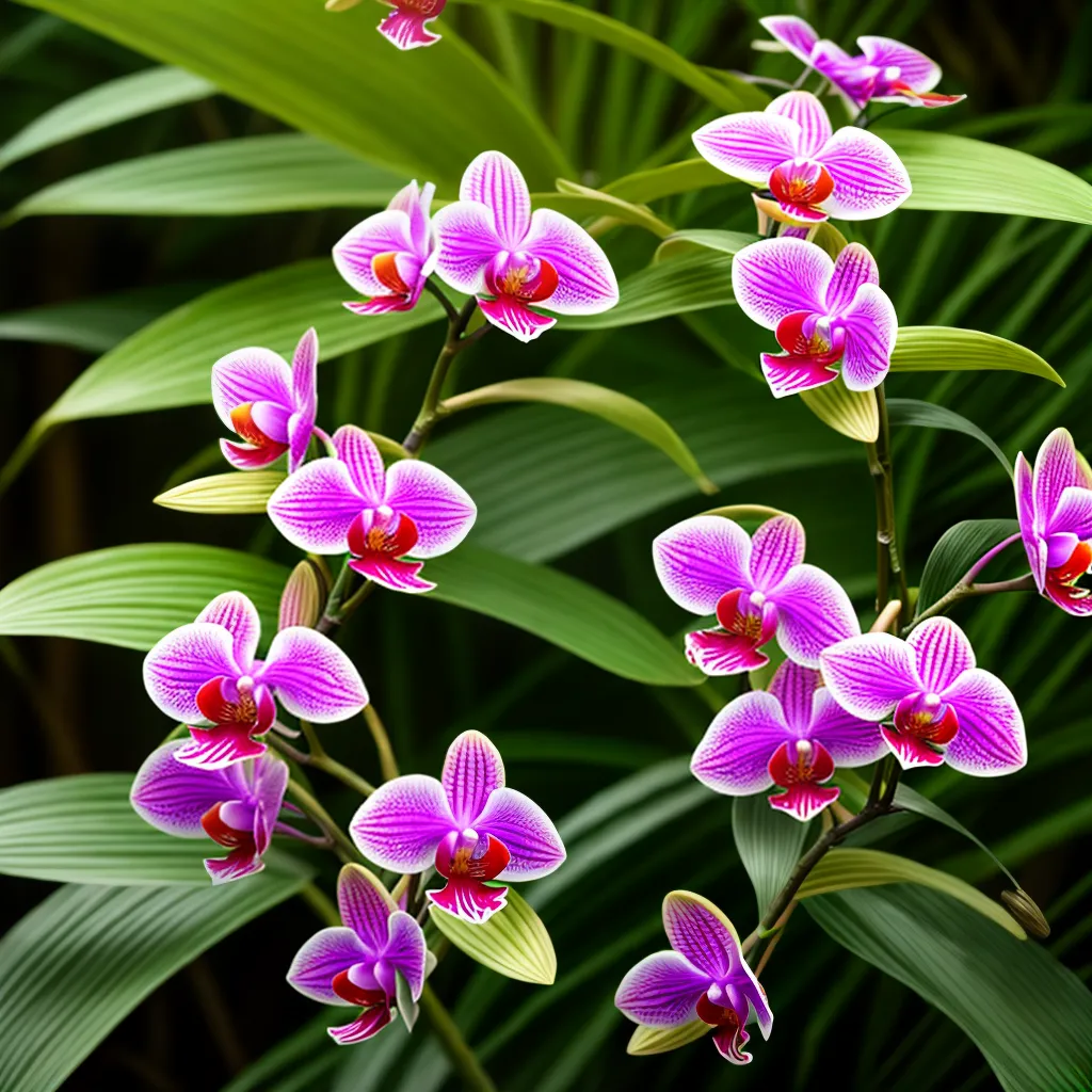 orquidea folhagem sustentabilidade ar puro