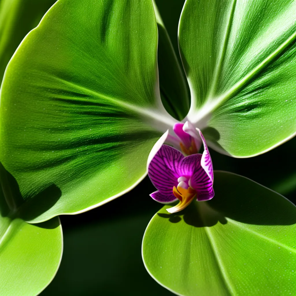 dicas pragas doencas orquideas folha saudavel