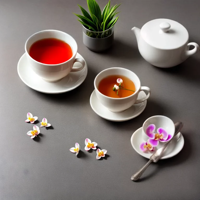 Como preparar chás e infusões com orquídeas comestíveis
