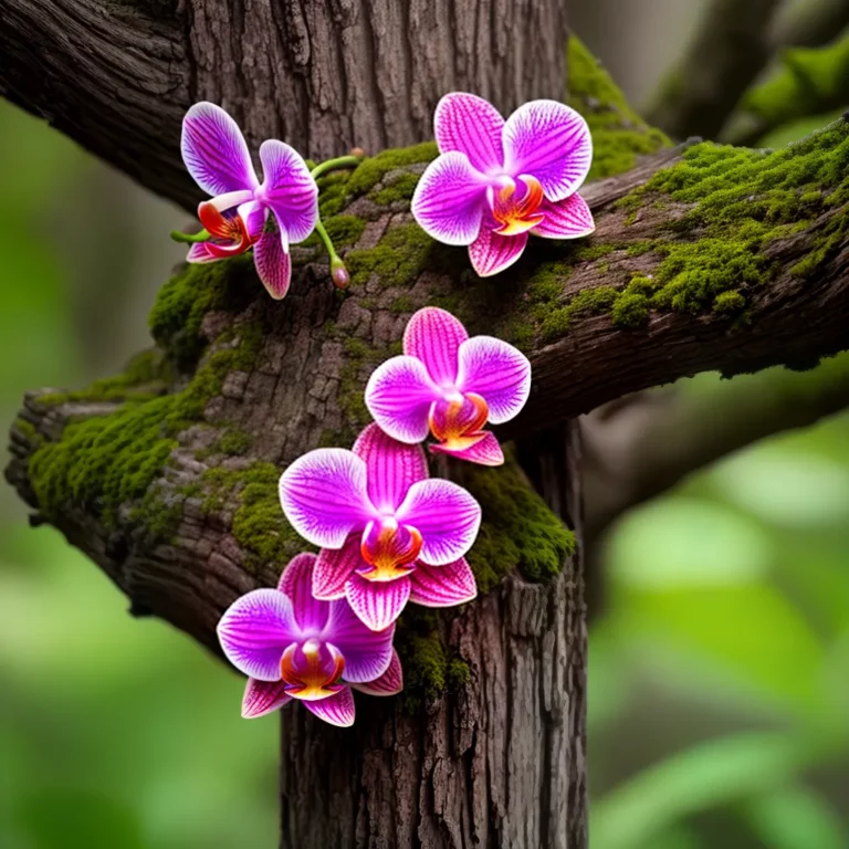 Como cultivar orquídeas em árvores e troncos