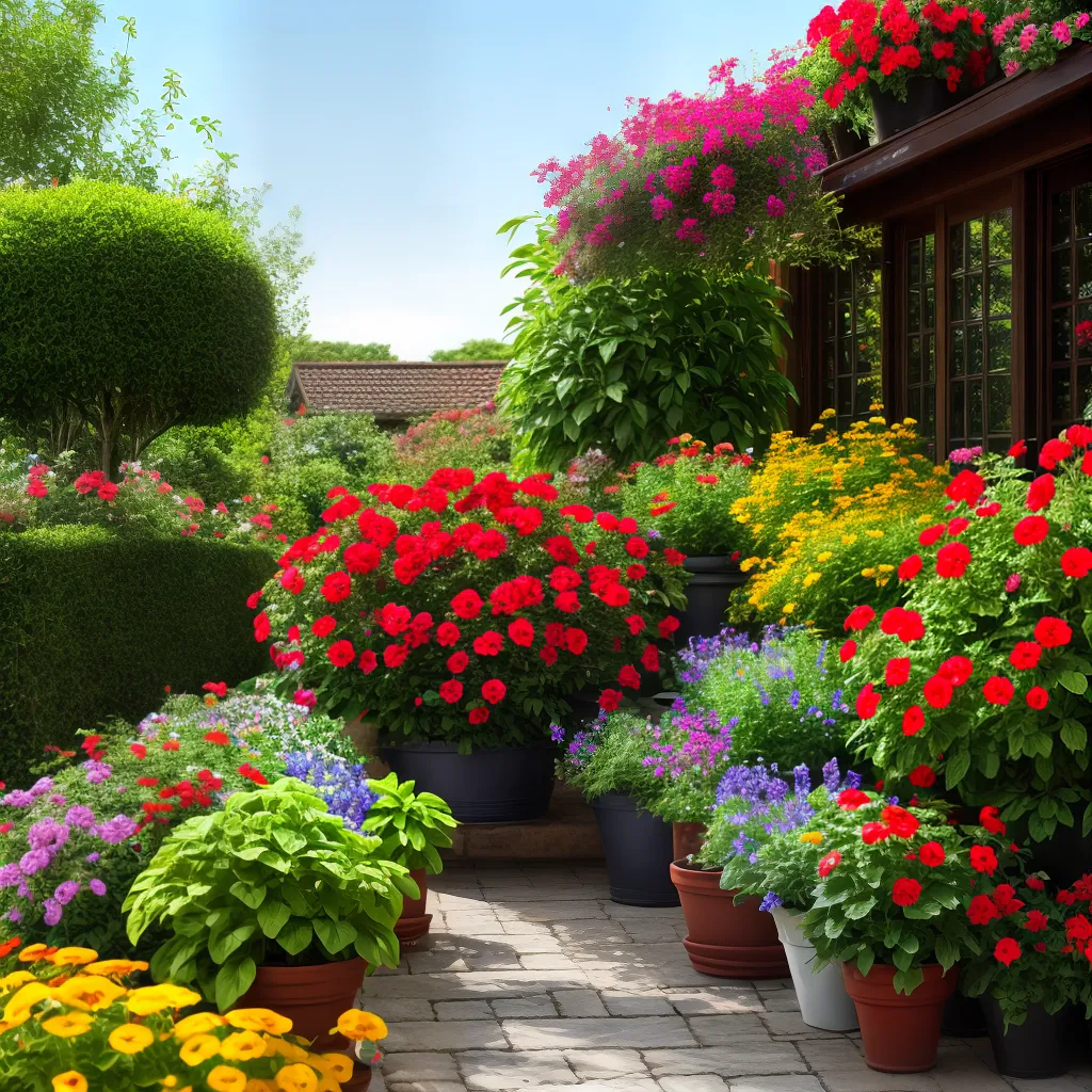 plantas coloridas variadas potinhos