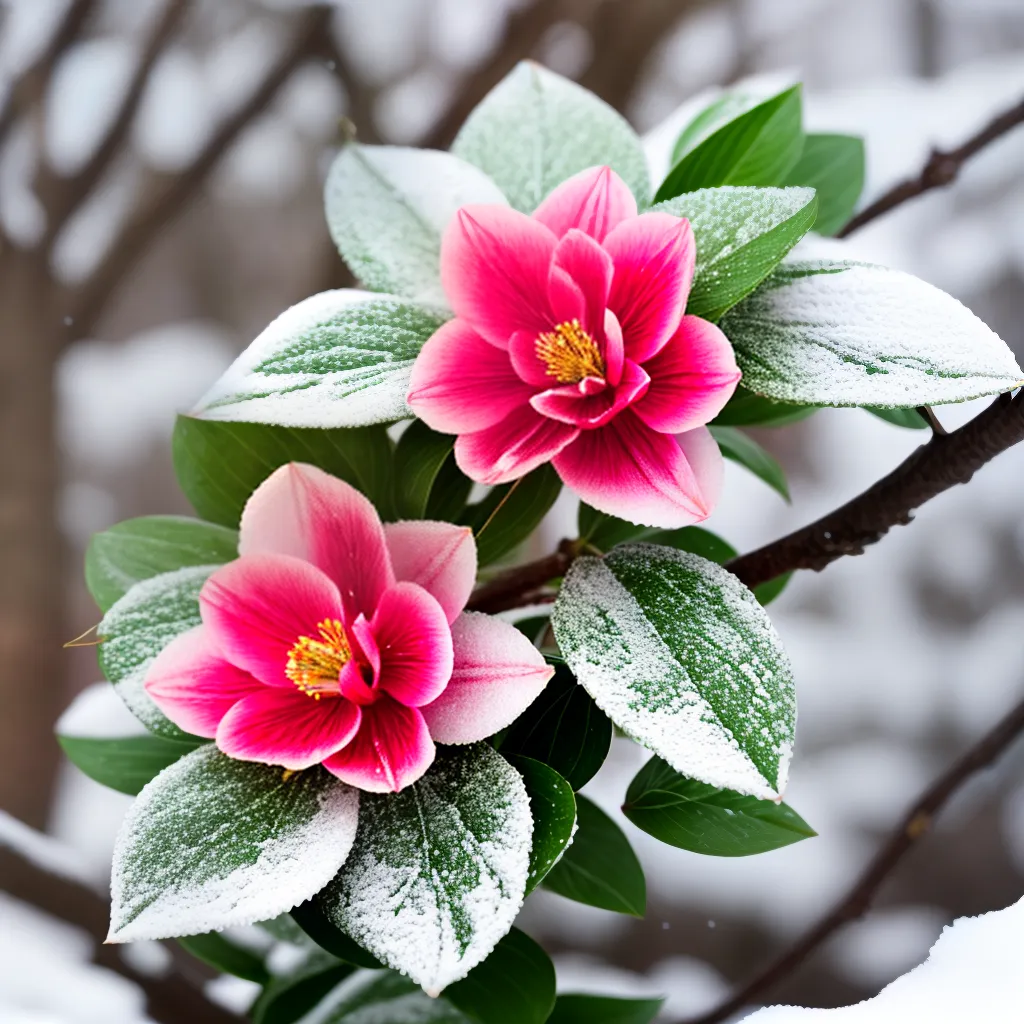 flor hellebore vermelha inverno