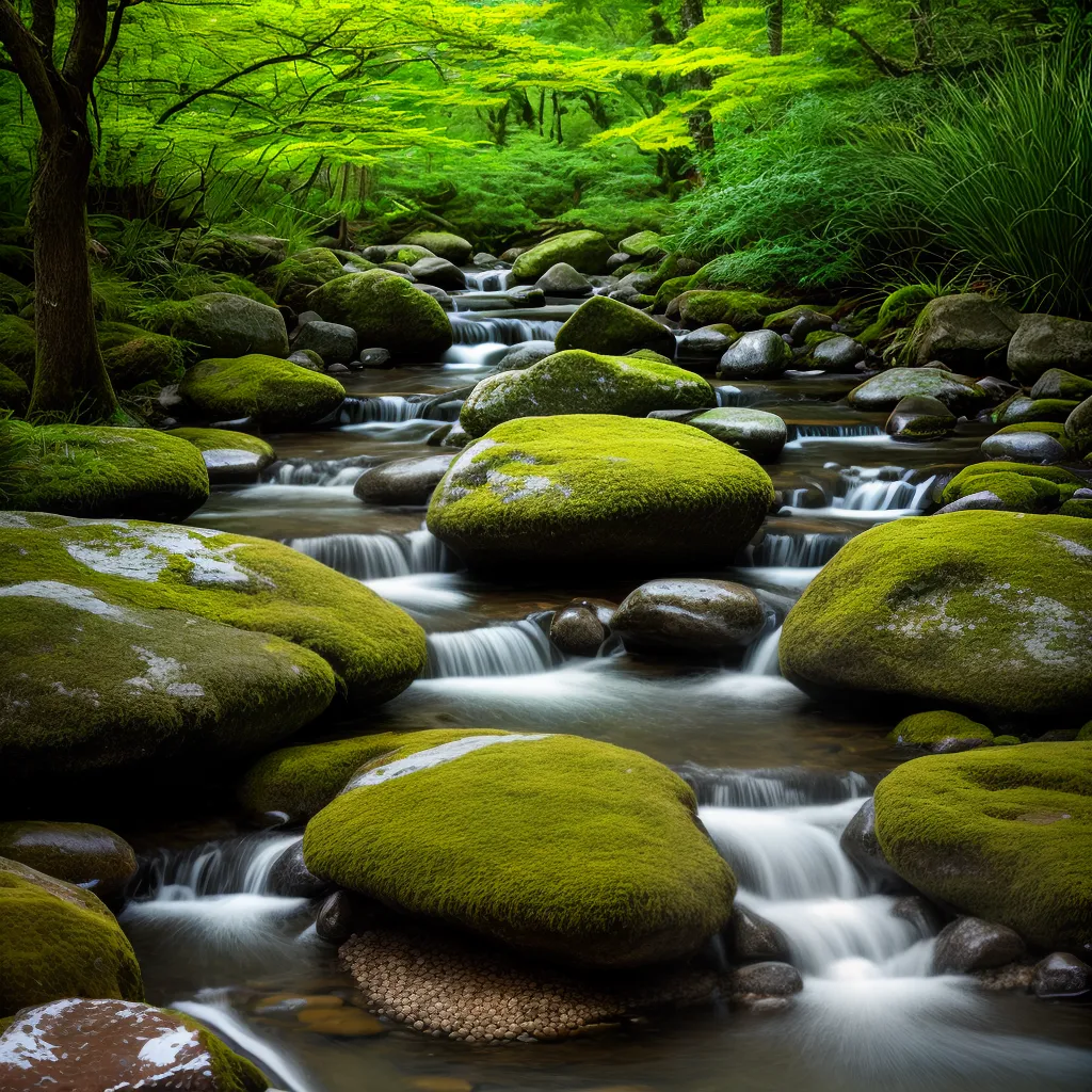 jardim zen gravilha moss pavilhao