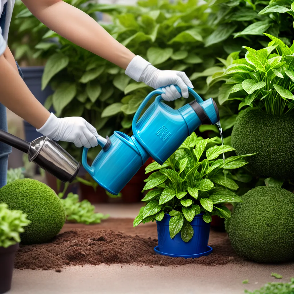 rega plantas gardening gotas sol