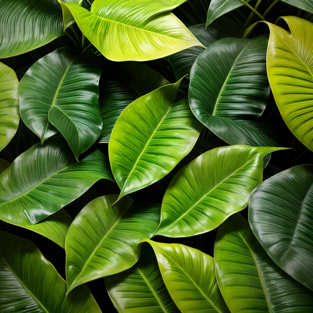 plantas casa folhas verdes padroes