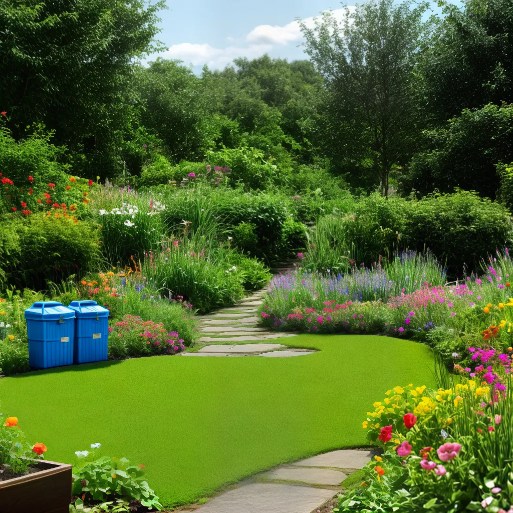 jardim vibrante plantas flores abelhas borboletas
