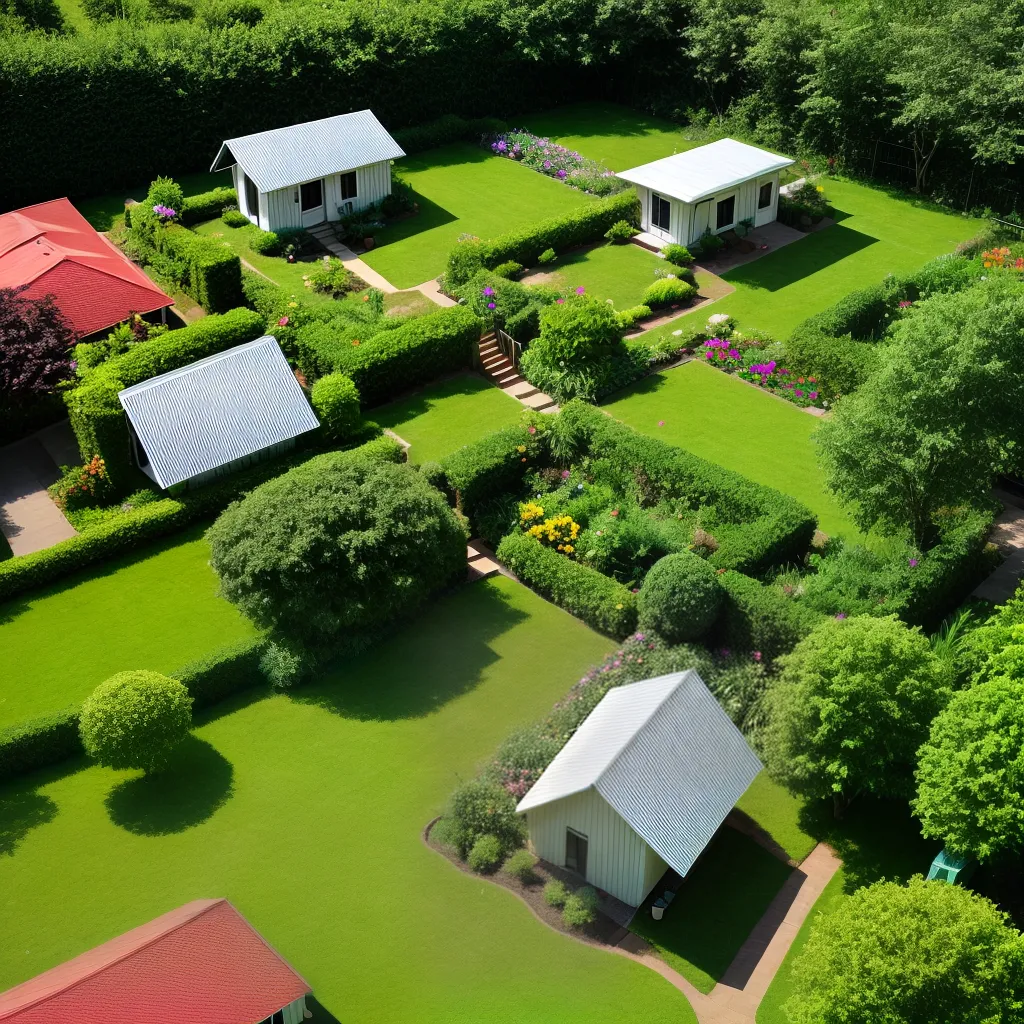 jardim verde borboletas abelhas sustentavel