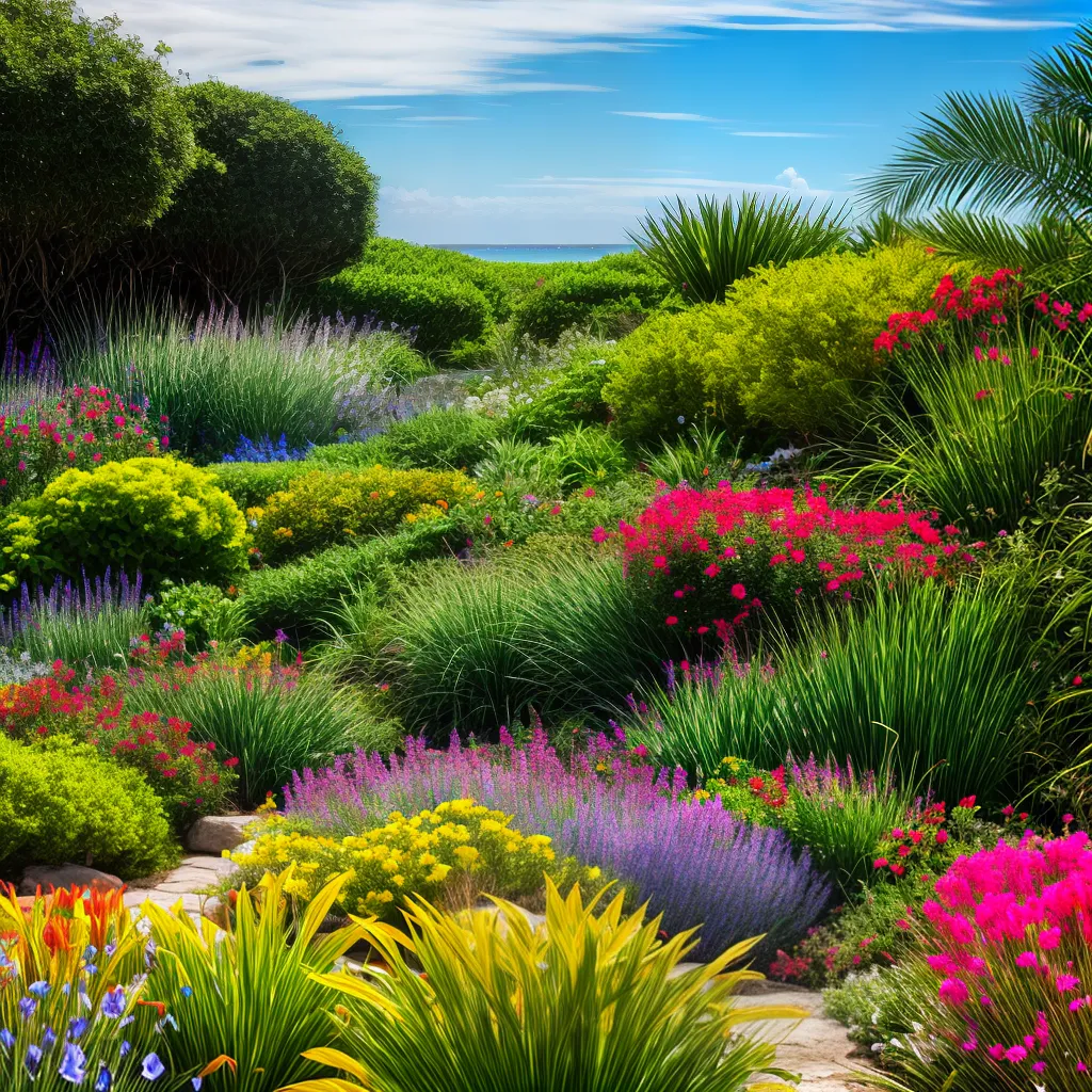 jardim costeiro plantas resilientes