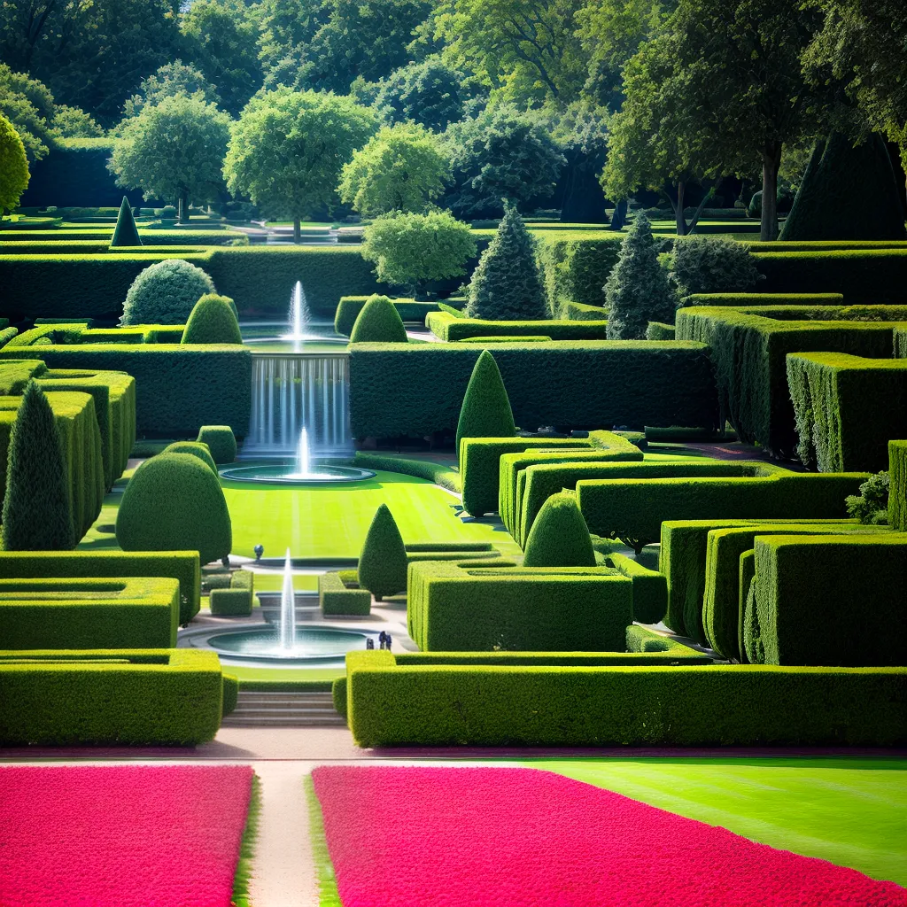 jardins versailles franca manicure flores