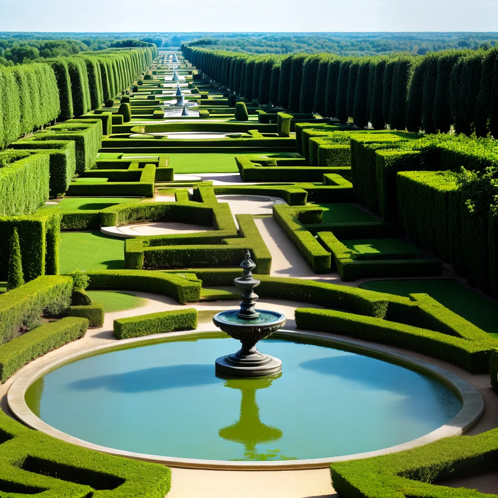 jardins versailles franca majestoso