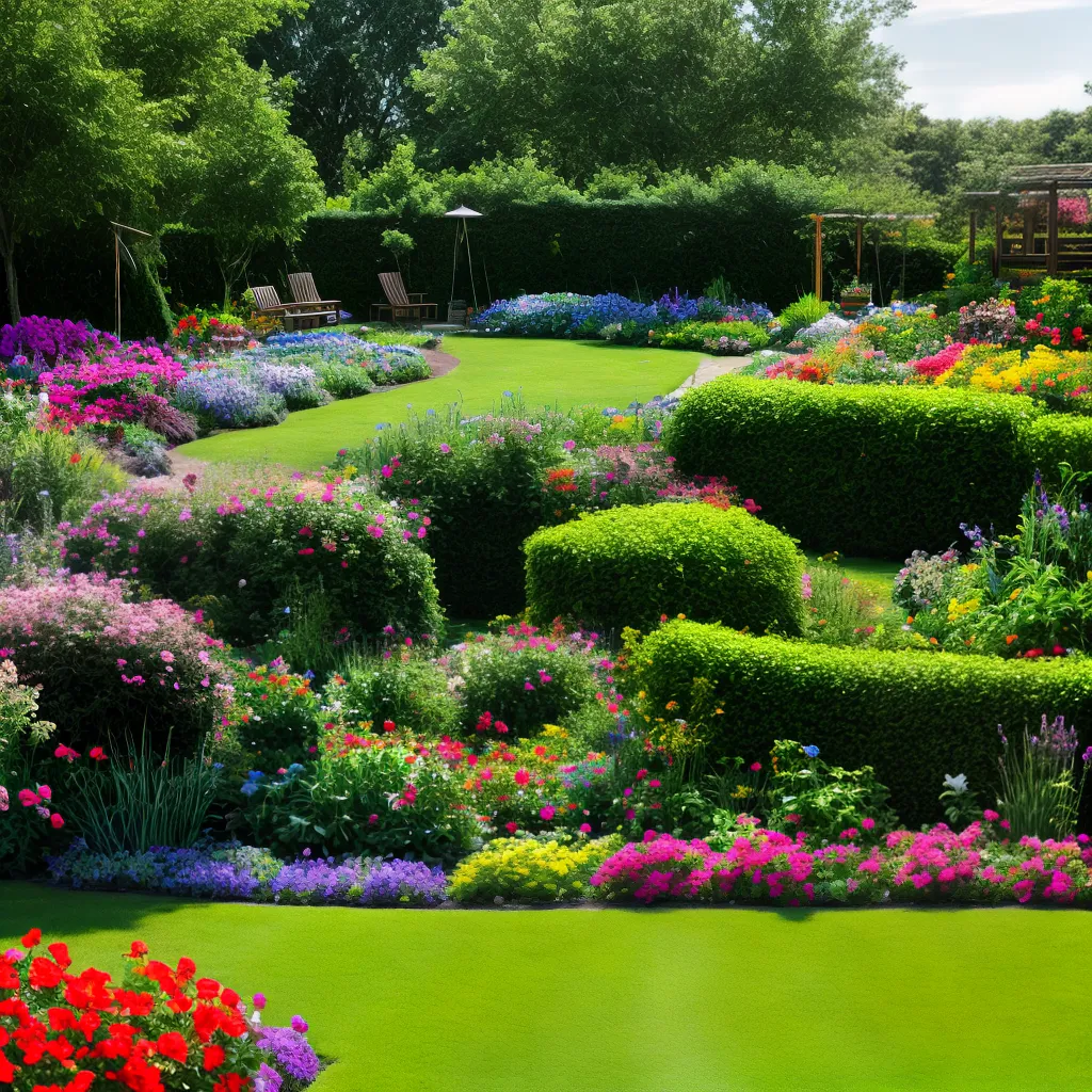 jardim comunitario flores vegetais trabalho