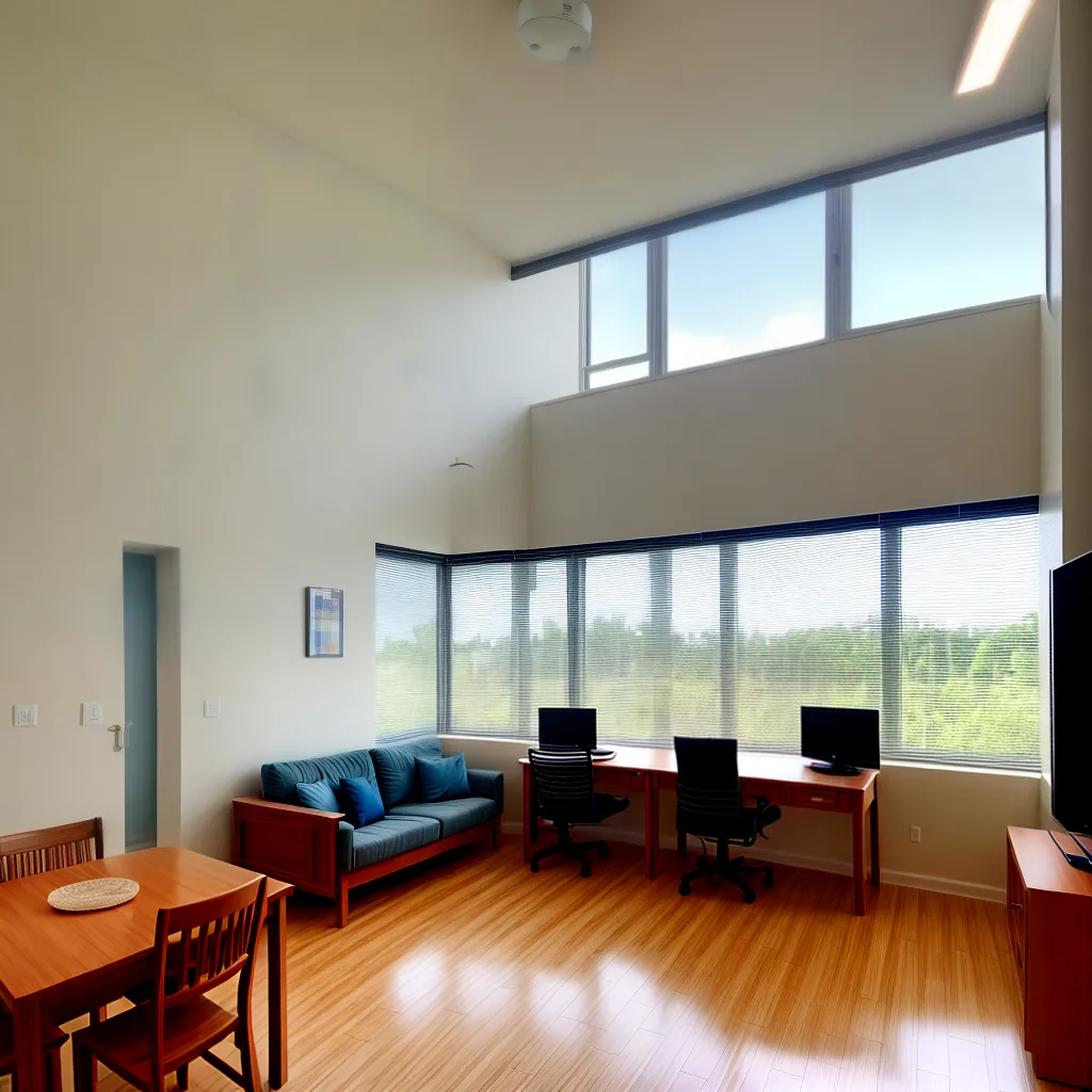 sala iluminada ventilacao ar fresco