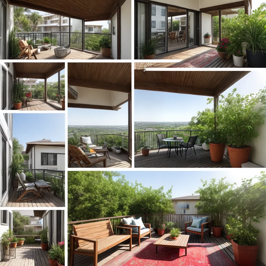 antes depois transformacao balcone