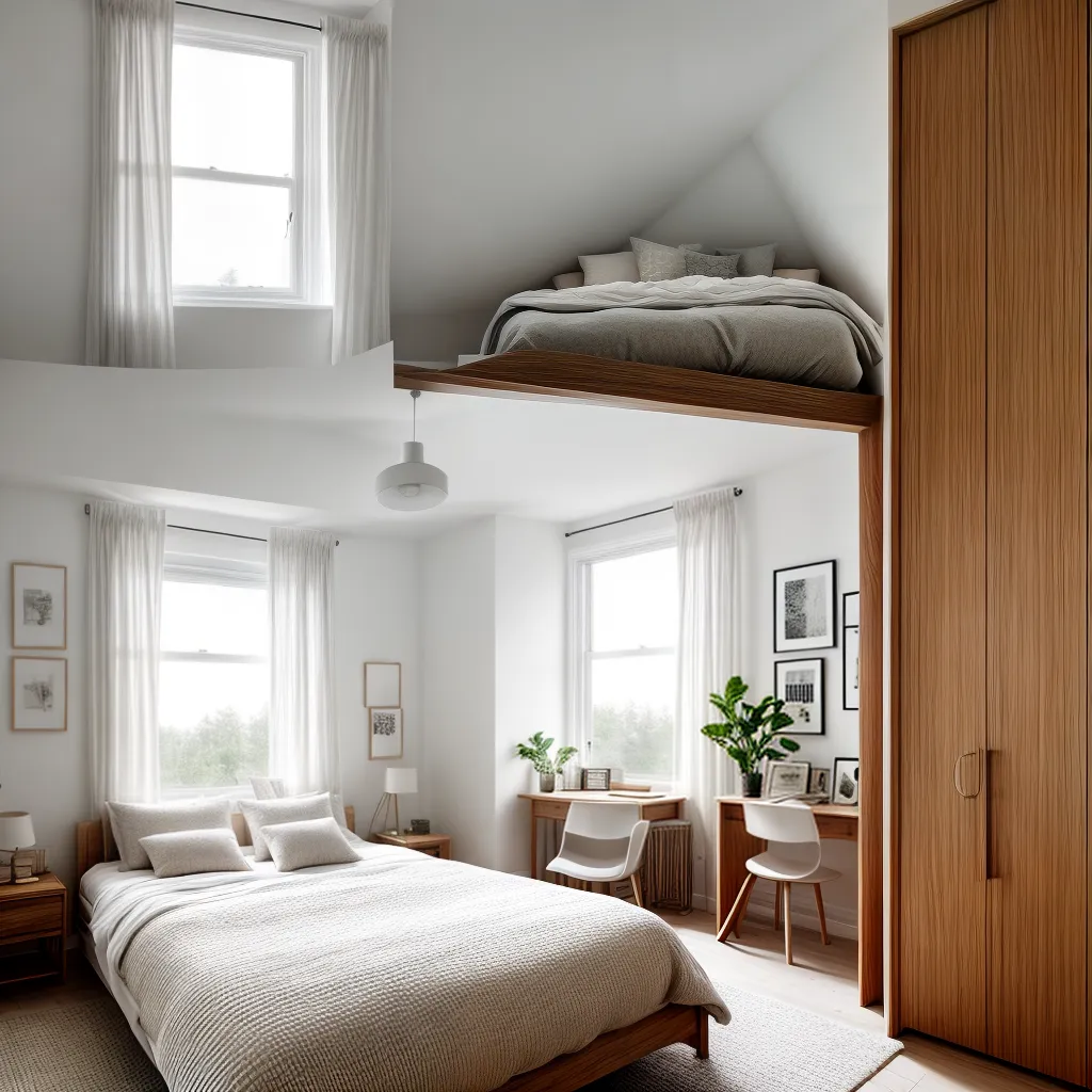 quarto acochoante neutro luz leitura