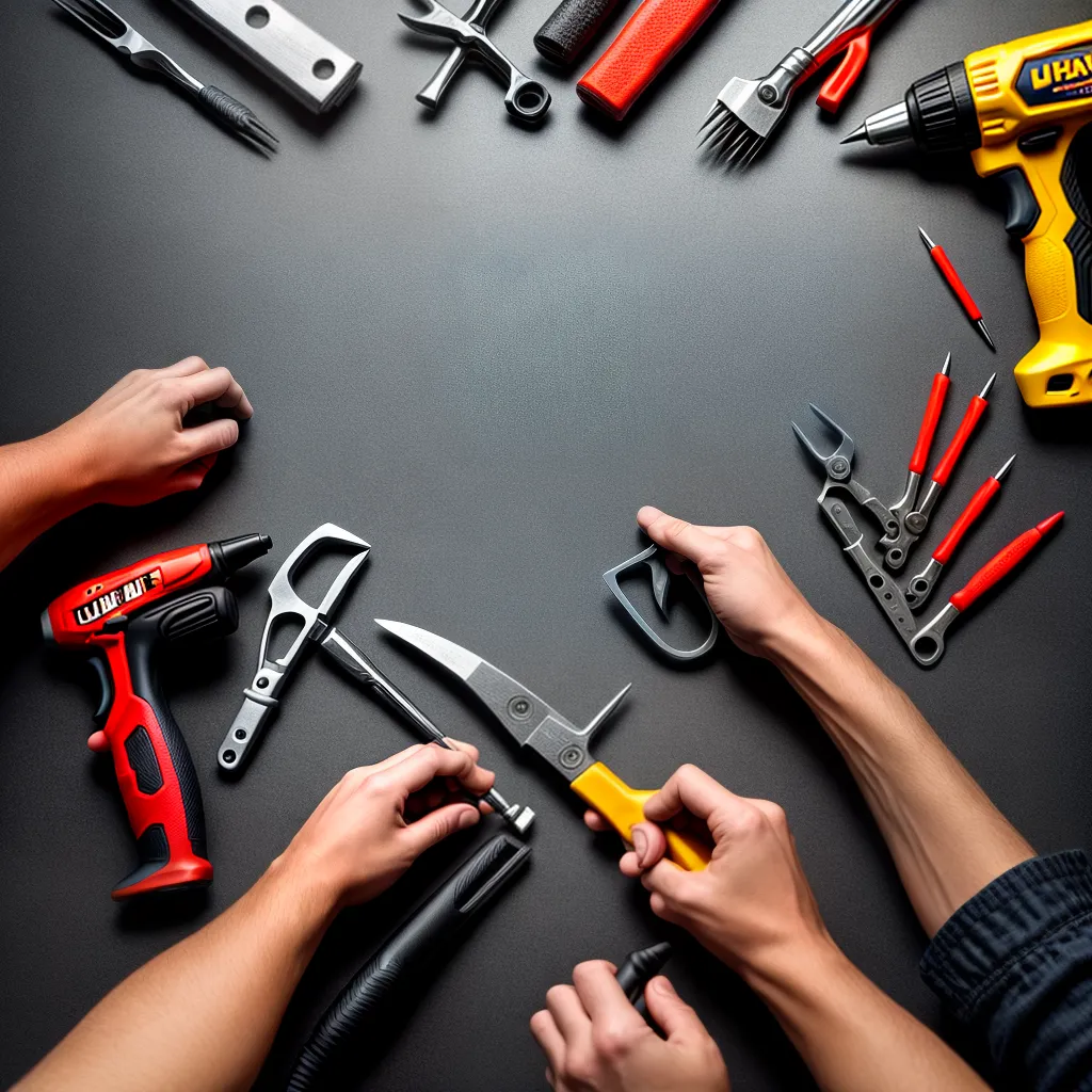 maos ferramentas diy projetos casa