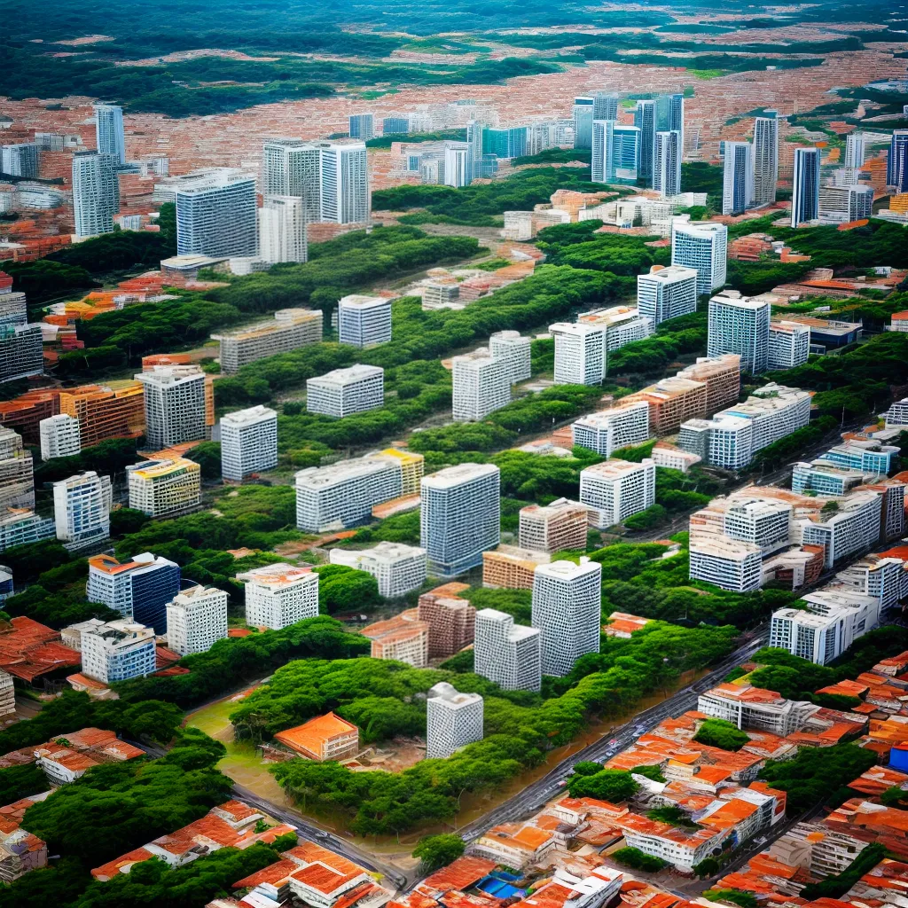 construcao sustentavel andaimes paineis solares