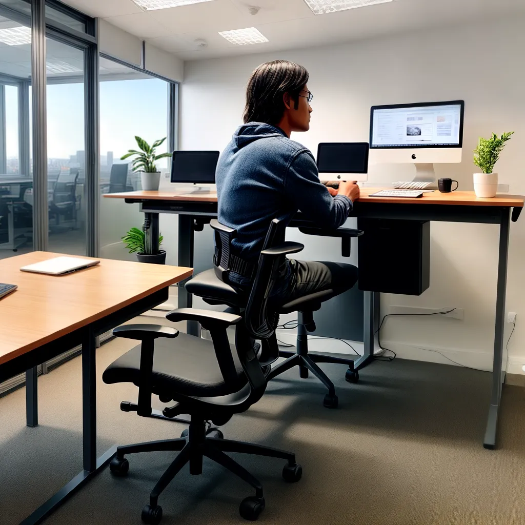 ergonomia mesa trabalho renovacao