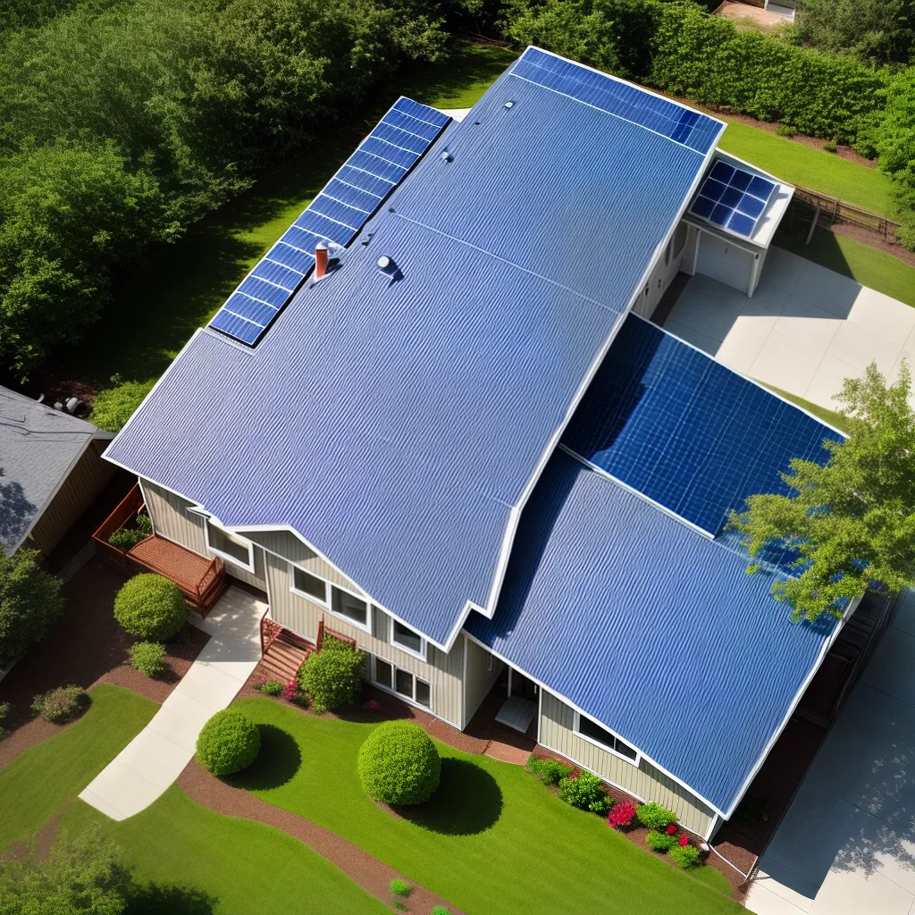 casa paineis solares energia limpa