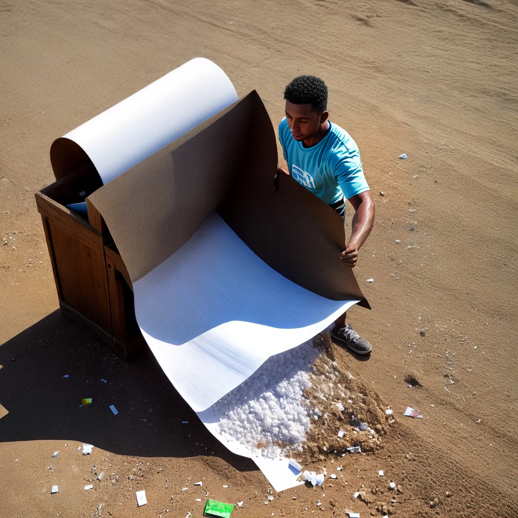reciclagem papel passo a passo