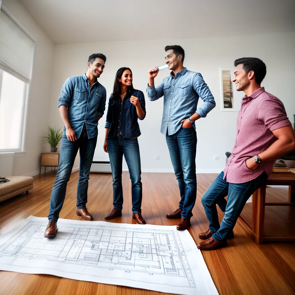 arquiteto discutindo renovacao plano