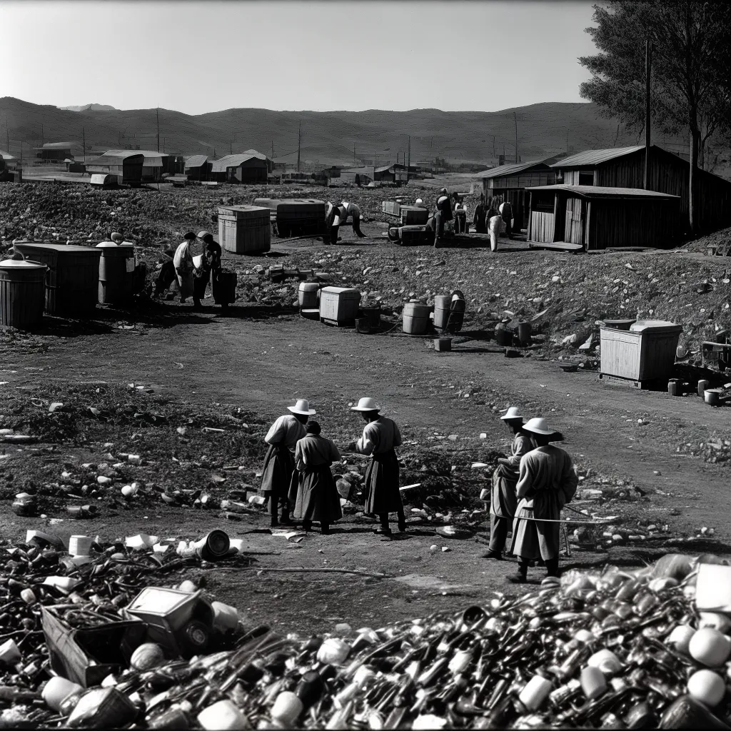 reciclagem 1950 separacao materiais