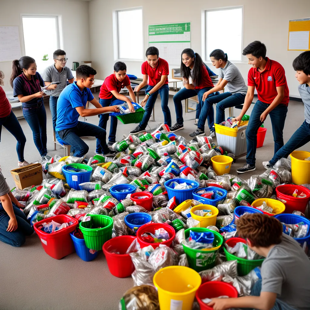 Reciclagem na escola: projetos e iniciativas