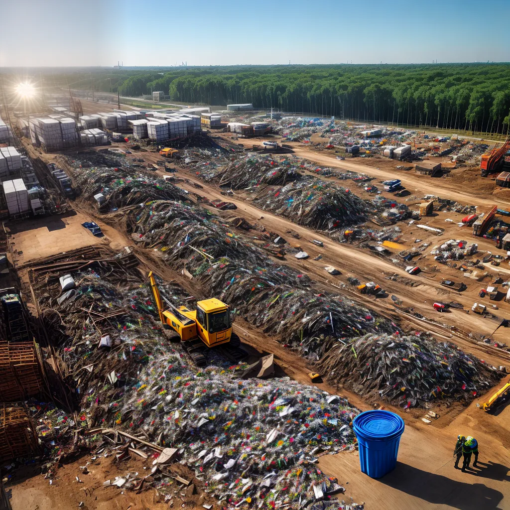 canteiro obra trabalhadores reciclagem