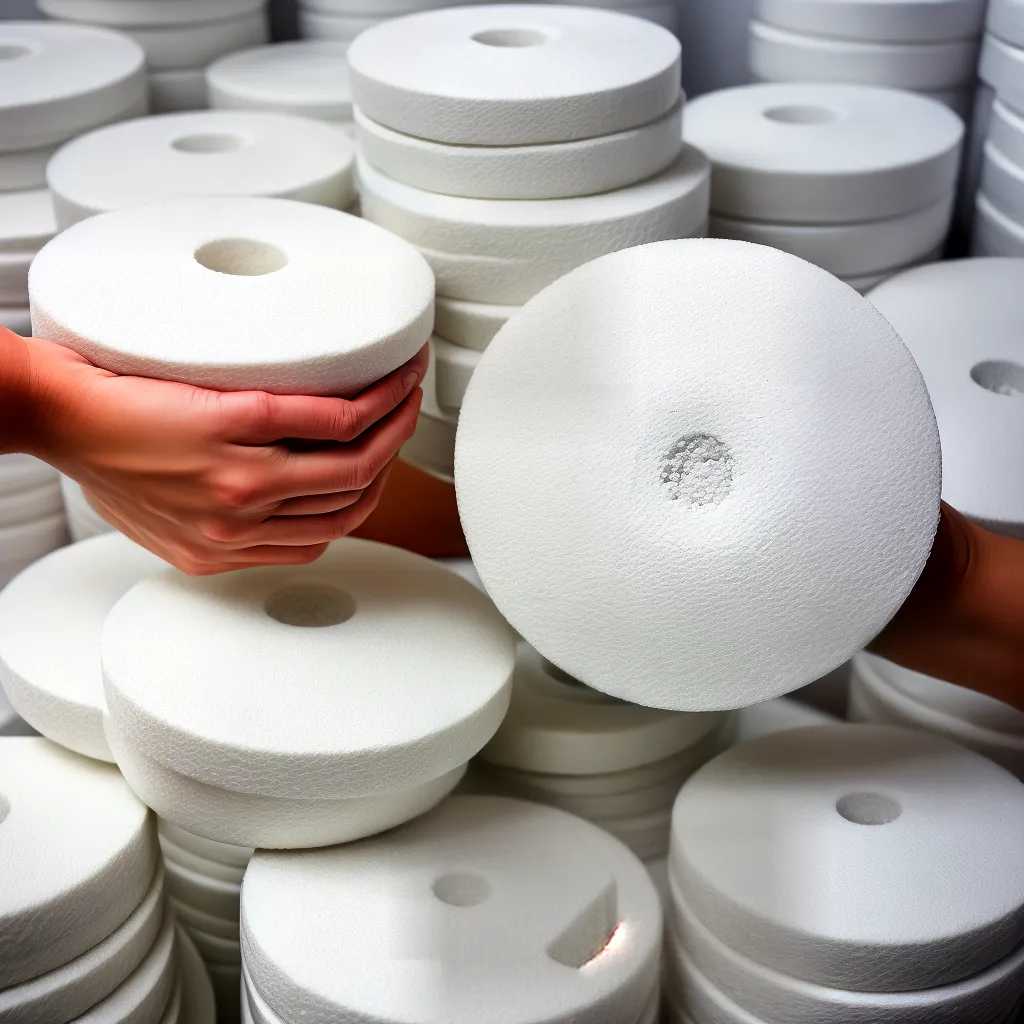 reciclagem eps foam pellets
