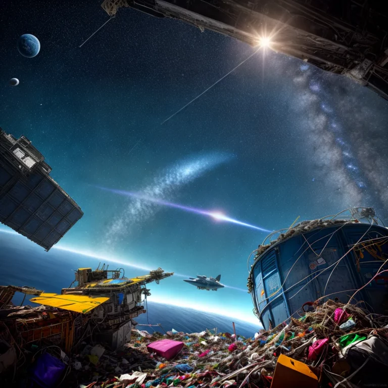 A reciclagem como solução para o lixo espacial