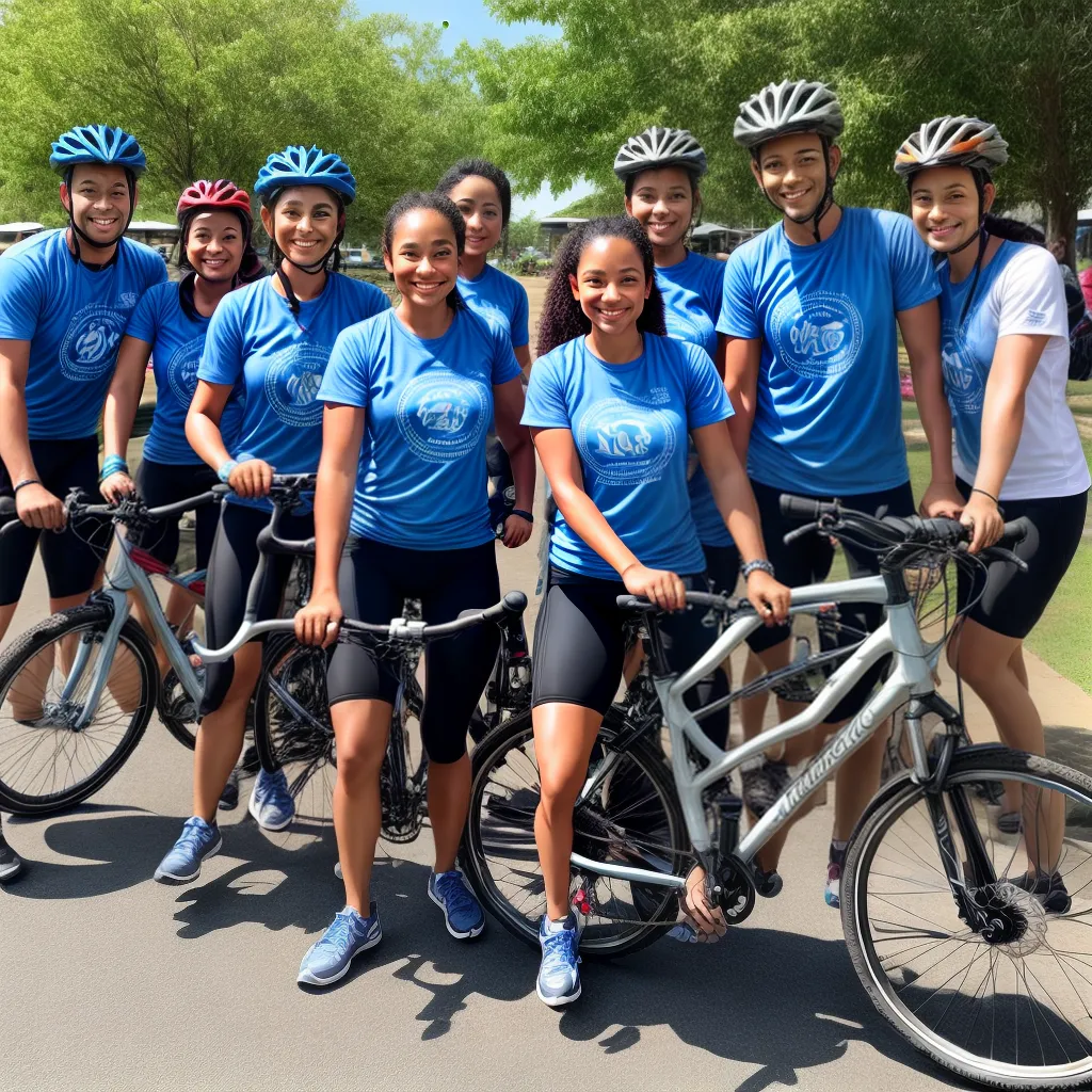 evento doacao bicicletas voluntarios