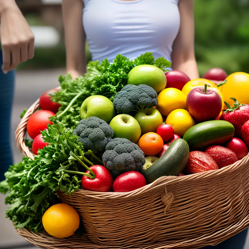 cesta frutas legumes sustentabilidade