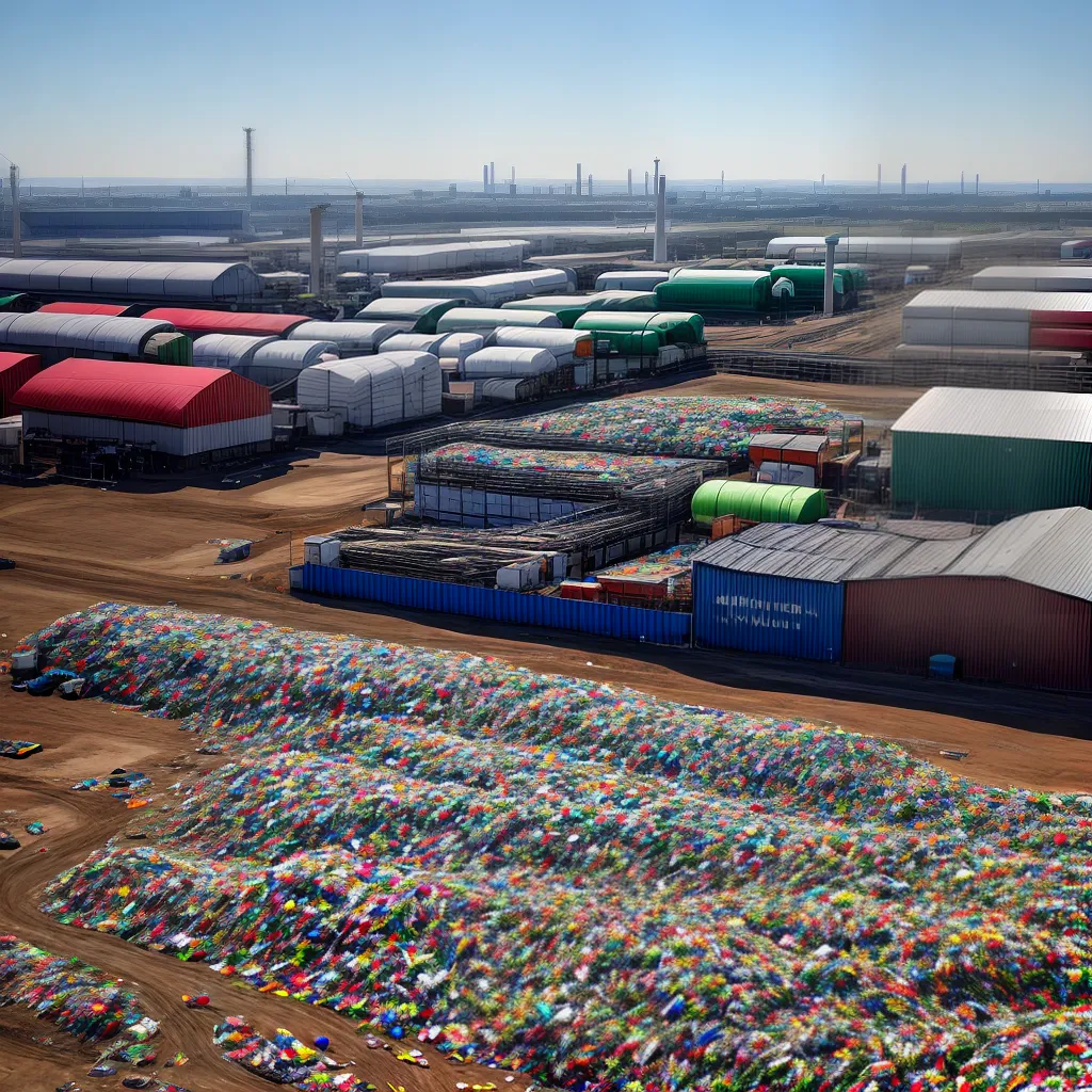 reciclagem materiais separados fabrica co2 reduzido