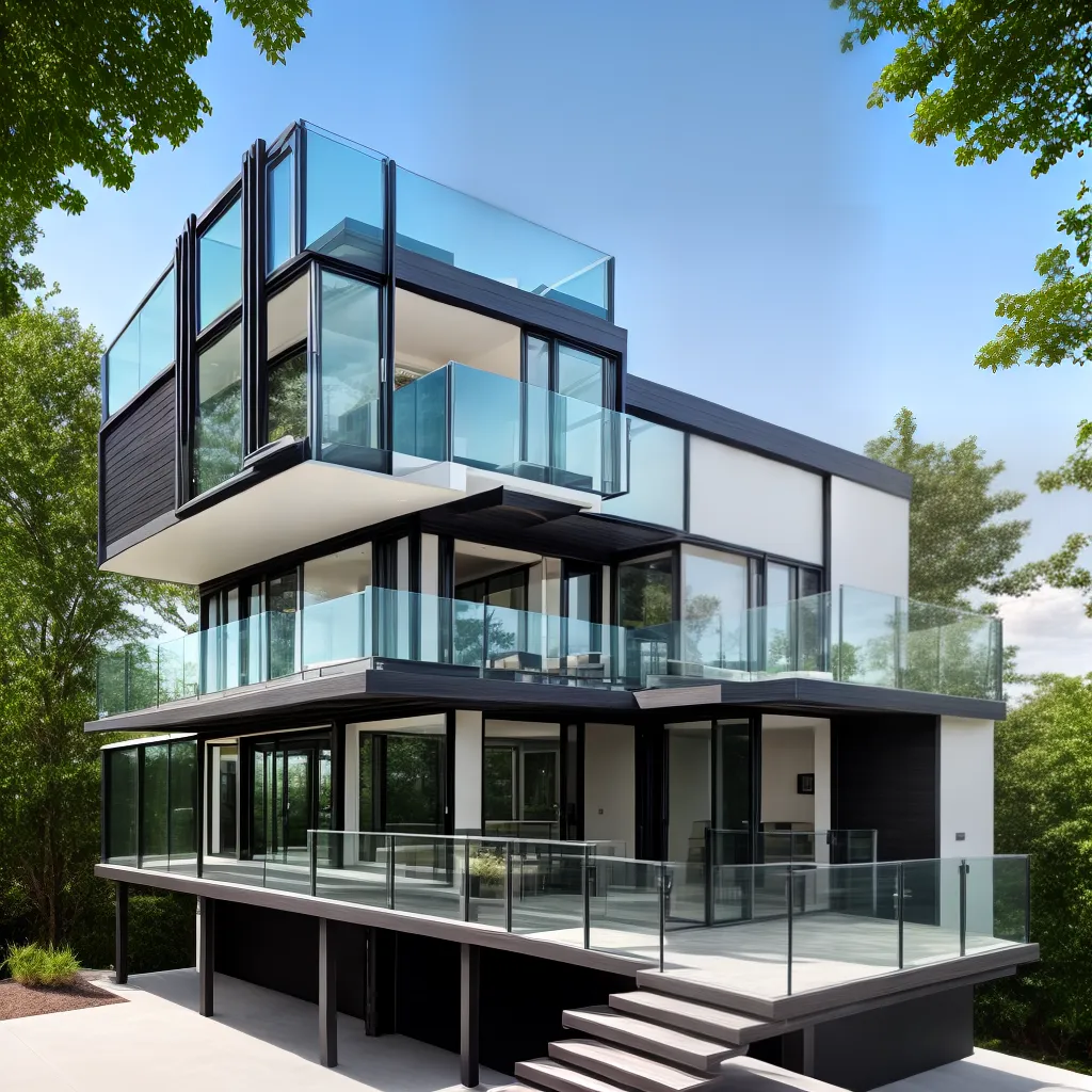 guarda corpo inox transparente