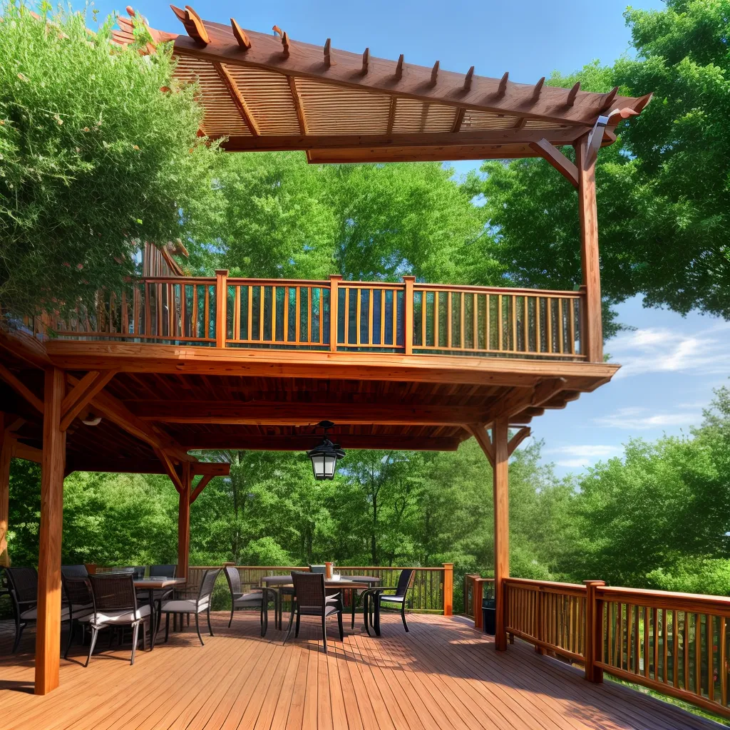 deck pergola area externa conforto