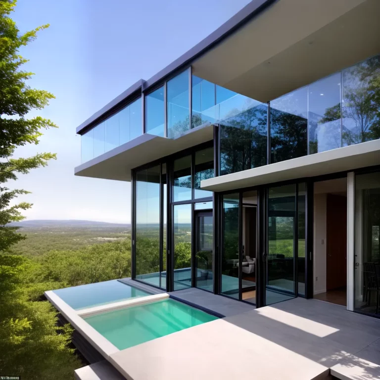 Decks de vidro: design arrojado e vista panorâmica
