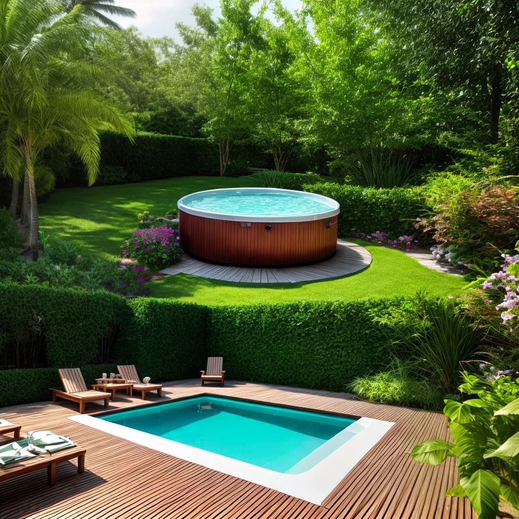 oasis jardim deck banheira
