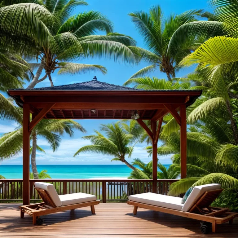 Ideias de decks para casas de praia
