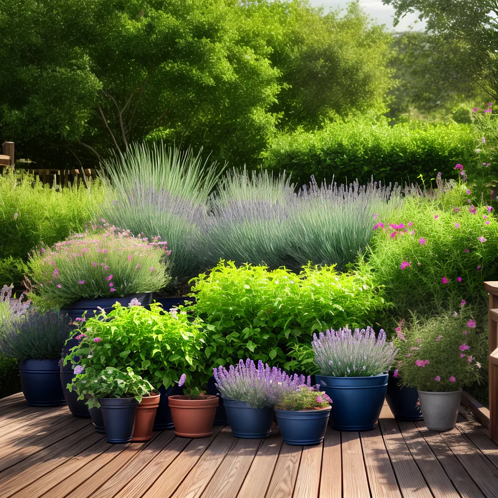 deck madeira plantas aromaticas 1