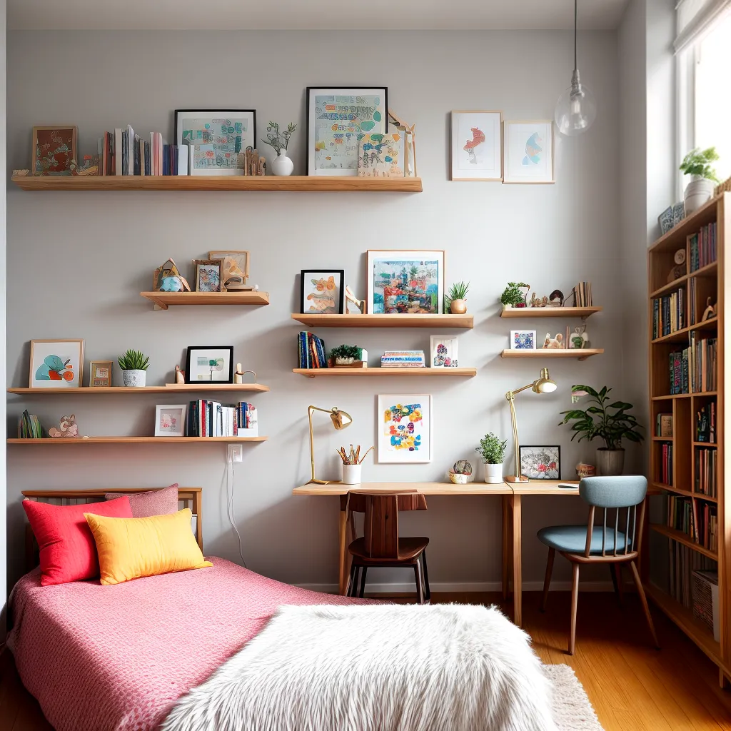 quarto infantil papel kraft imaginativo
