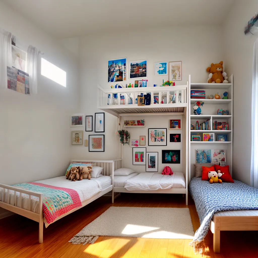 quarto infantil decorado papel kraft