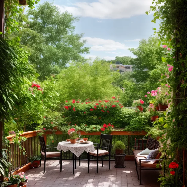 Decoração de jardins e varandas com Papel Kraft