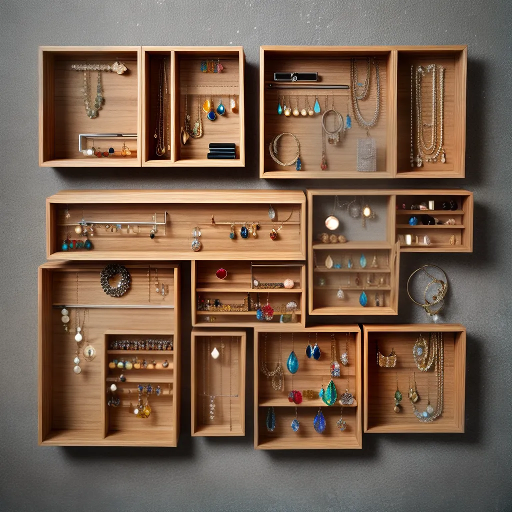 organizador joias papel kraft 1